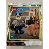 LEGO City Police Officer with Dog 952109 Lot de figurines en aluminium