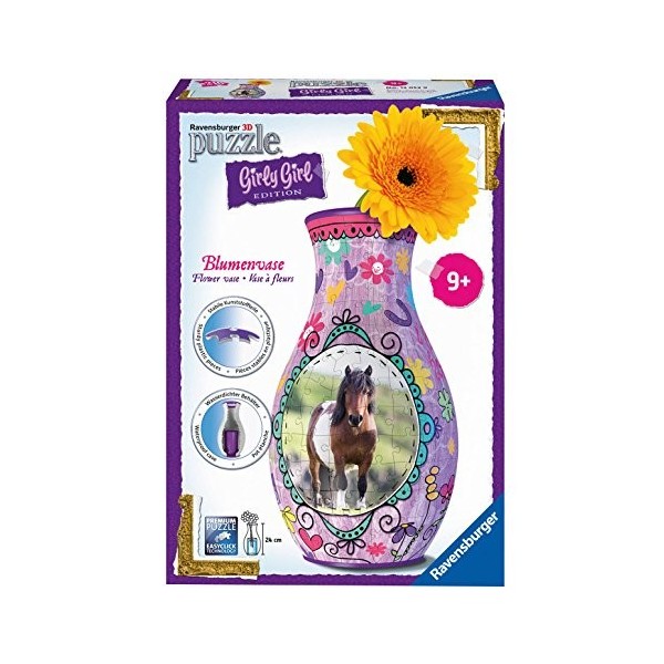 Ravensburger - 12052 - Puzzle Girly Girl Vase Chevaux - 216 pièces