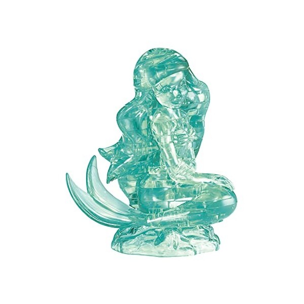 BePuzzled Casse-tête original en cristal 3D Ariel Disney, à partir de 12 ans