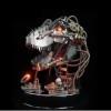 Kit de Puzzle 3D en métal dinosaure, figurine danimal à vapeur pour adulte, jouet de décoration, cadeau pour adultes