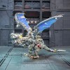 Jouet modèle de puzzle de dragon en métal 3D, dragon pour kit de modèle adultes, kit de modèle dassemblage mécanique de 630 