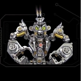 Puzzle 3D en métal, roi singe mécanique pour kit de modèle adultes, puzzles 3D à construire, CONSTRUCTION, kits dartisanat, 