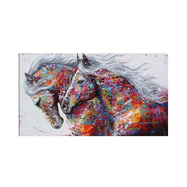 Puzzles 3000 pièces pour adultes Puzzle en bois de cheval de couleur pour adultes et enfants parfaits comme décor à la maison