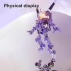 CBLBKID Puzzle 3D en Metal Lapin Astronaute avec Lumières et Support, Kit de Maquette de Puzzle en Métal 3D Sci-FI Punk, 500+