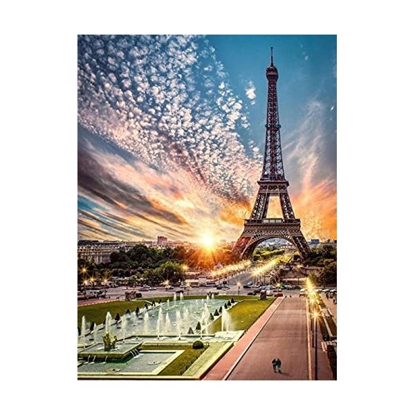 GBPR Puzzle Adulte 3000 Pièces Puzzle 3D Tour Eiffel-3000 Puzzle pour Adultes Puzzle en Bois de Haute qualité