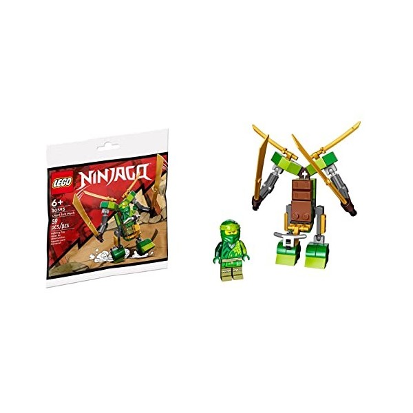 LEGO Ninjago 30593 Lloyd Suit Mech Lot de sacs en plastique