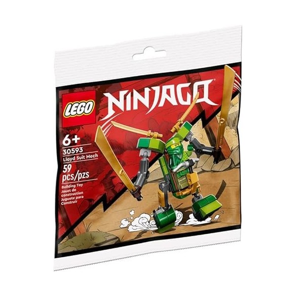 LEGO Ninjago 30593 Lloyd Suit Mech Lot de sacs en plastique