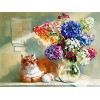 1000 Pièces Puzzle BoisBrown cat-3000 pour Enfants et Adultes Cadeaux Artisanat Cadeau Famille Puzzle Classique 3D Puzzle Jou