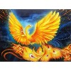 GBPR Puzzle Adulte 3000 Pièces Puzzle 3D Aquarelle Phénix Puzzle pour Adultes Puzzle Gradient Difficile et Défi Jouet