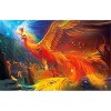 GBPR Puzzle Adulte 3000 Pièces Puzzle 3D Aquarelle Phénix Puzzle pour Adultes Puzzle Gradient Difficile et Défi Jouet