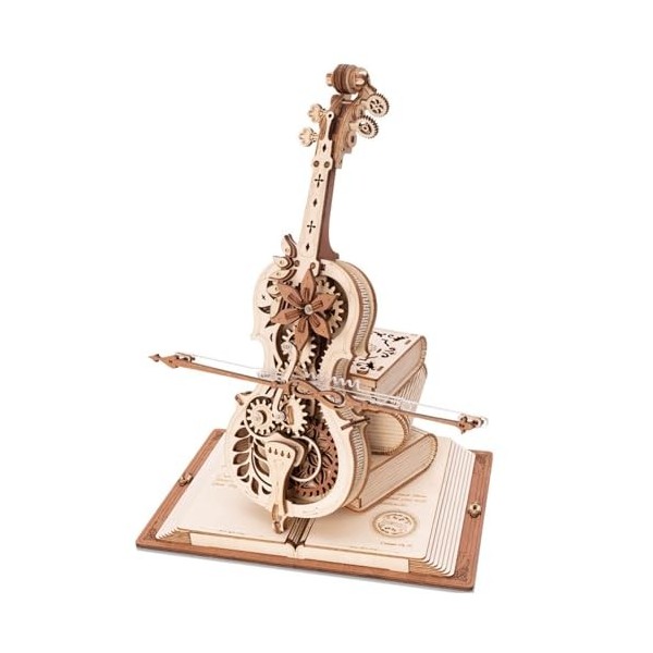 Violon Capriccio Modèle 3D Puzzle en Bois Kits Dassemblage Faciles Bloc Construction Musical Bricolage Cadeau pour Garçons F