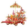 SOBOUR Assemblé Puzzle de Voiture de Fleur Chinoise modèle 3D Puzzles pour Adultes 3D métal Puzzle Artisanat Loisirs Cadeaux 