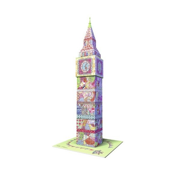 Ravensburger - 12569 - Puzzle 3D Building - 216 Pièces - Big Ben Tula Moon