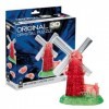 3-D Licensed Crystal Puzzle -Windmill white/Red 