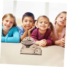 Totority 4 Ensembles Jouet Casse-tête en Bois Énigmes Les Jouets denfants Ensemble De Jeu en Bois des Modèles Jouets Éducati