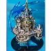 SEREIN Puzzle 3D en métal Atlantis - Kit de modélisme en métal DIY - Modèle mécanique 3D - Puzzle cadeau pour adultes et enfa