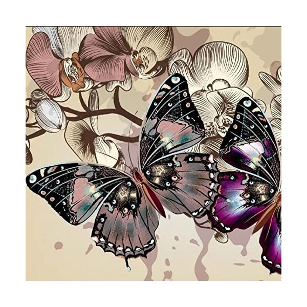 Puzzle Bois Adulte Butterfly,5000 Matériaux Recyclés de Haute Qualité et Impression de Haute Définition Puzzle 3D Décor À La 