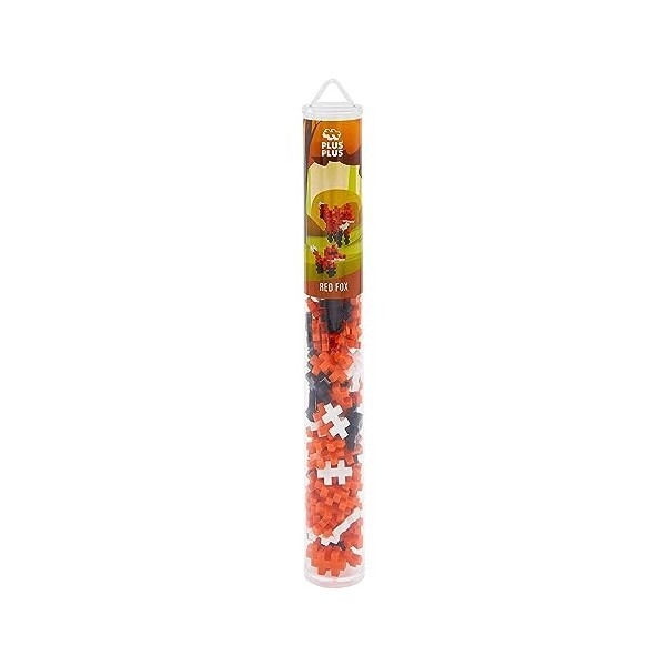 PLUS PLUS - Tube de 100 pièces Renard - Jeu de Construction - PP4272, 4272