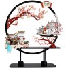 Puzzle 3D Creative 3D Puzzles Adulte Puzzle en Métal Jigsaw Puzzle À La Main Table Cadeau Chinois Architectural Exquis Appare