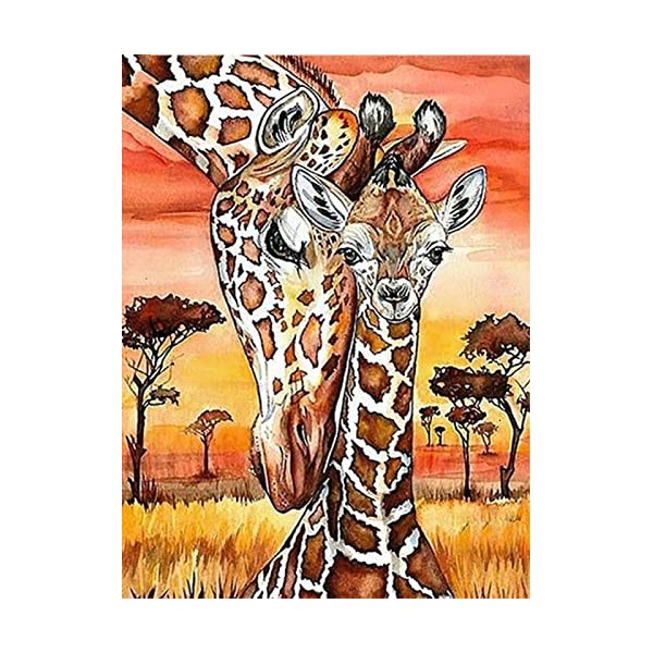 Puzzle Bois Adulte giraffe,5000 Matériaux Recyclés de Haute Qualité et Impression de Haute Définition Puzzle 3D Décor À La Ma