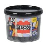 Simba - 104118895 - Ensemble de Blocs de Construction - Blox 8 - 40 Pièces - Noir