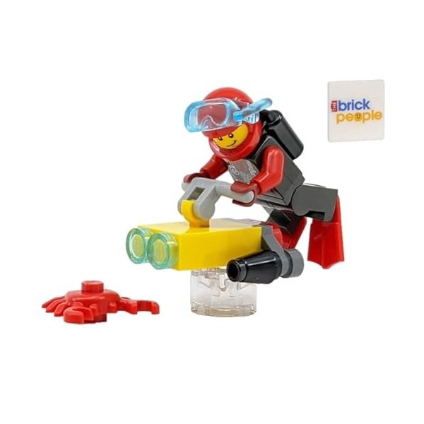 LEGO City: Scuba Diver with Underwater Scooter and Crab