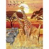 Puzzle 4000 Pièces giraffe,4000 3D Puzzle Coloré Idéaux pour Détente, Méditation, Loisirs le fini mesure 147 x 105 cm une foi