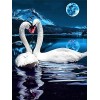 Puzzle Bois Adulte swan,5000 Matériaux Recyclés de Haute Qualité et Impression de Haute Définition Puzzle 3D Décor À La Maiso