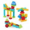 Bristle Blocks BA3070Z - Jeu de Construction 1er âge - Basic Builder Box 56 Pièces