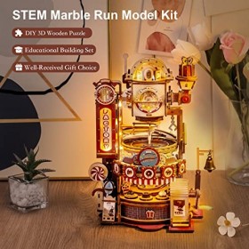 Rowood Puzzles 3D pour adultes, kits de modélisme en bois pour adultes, kit de construction mécanique STEM, anniversaire pour