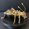 HIDEDE Puzzle 3D en métal - Modèle mécanique - Répulsif à foin - 399 pièces - DIY 3D Steampunk - Puzzle mécanique pour adulte