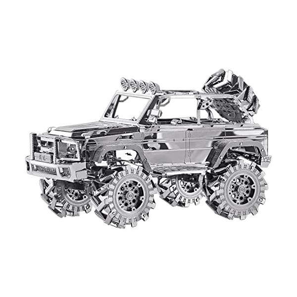 ZUMAHA Jeu de Puzzle Décompression Puzzles 3D Métal Modèle De Voiture Kit Buggy Forme Puzzle Jouets Éducatifs pour Adultes En