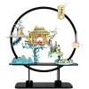 Creative 3D Puzzles Adulte Puzzle en Métal Jigsaw Puzzle À La Main Table Cadeau Chinois Architectural Exquis Apparence Modèle