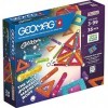 Geomag, Glitter Recycled, Constructions Magnétiques Pailletées, Barrettes Magnétiques Pailletées et Colorées, Pack de 35 Pièc