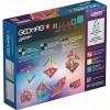 Geomag, Glitter Recycled, Constructions Magnétiques Pailletées, Barrettes Magnétiques Pailletées et Colorées, Pack de 35 Pièc