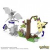 MEGA Pokémon Coffret Construction La Cueillette De Pichu avec 1 Figurine Articulée Pichu, Personnage en Mouvement, 84 Pièces,