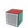 Ysss Cube de Vitesse 11Th-Order, Puzzle carré coloré, Jeu dentraînement cérébral Haut de Gamme destiné à léducation des Enf