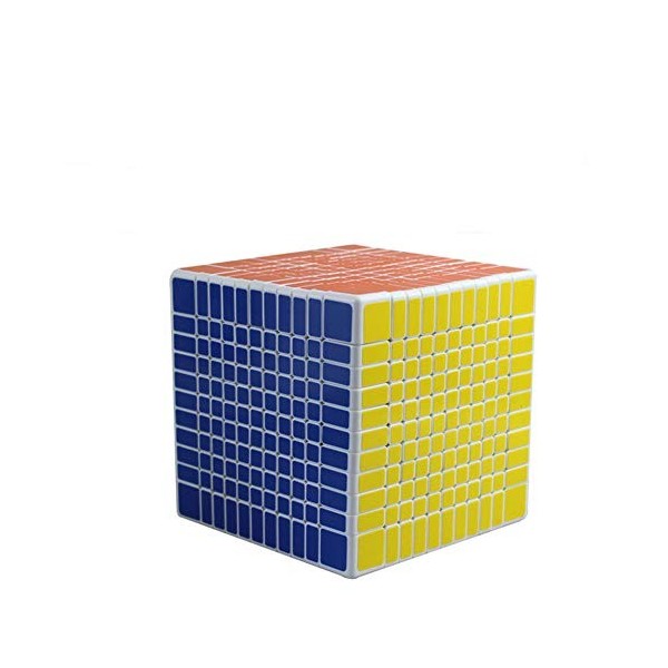 Ysss Cube de Vitesse 11Th-Order, Puzzle carré coloré, Jeu dentraînement cérébral Haut de Gamme destiné à léducation des Enf