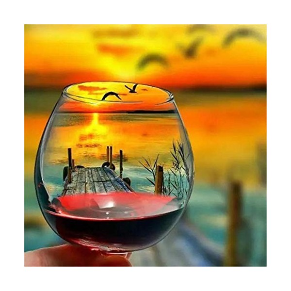 Puzzle Adulte 5000 Pièces Cheval coloré Puzzle Classique Kit Bricolage Jouet en Bois Cadeau Unique Décor À La Maison-61.61x41