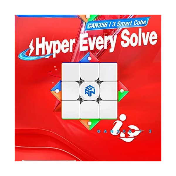 YHPAJK GAN356 I 3 3x3x3 Smart Cubes 356 i3 Magic Cube Stickerless 356 i3 Bluetooth App Cube Station Professional Eduacational