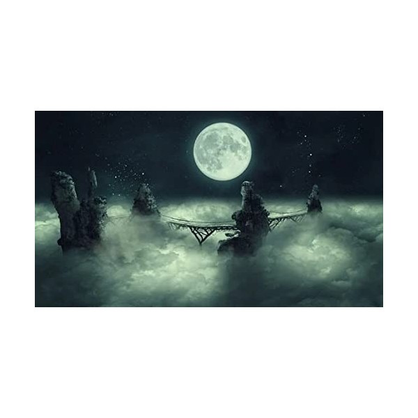 Puzzles en Bois pour Adultes - Puzzles Uniques Personnalisés - Puzzle Coloré en Montgolfière et Décoration Murale - Cadeau po