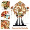 Piececool Casse-tête 3D en métal pour adultes, fan de mariage - Accessoires de mariage chinois anciens modèles en métal 3D, k