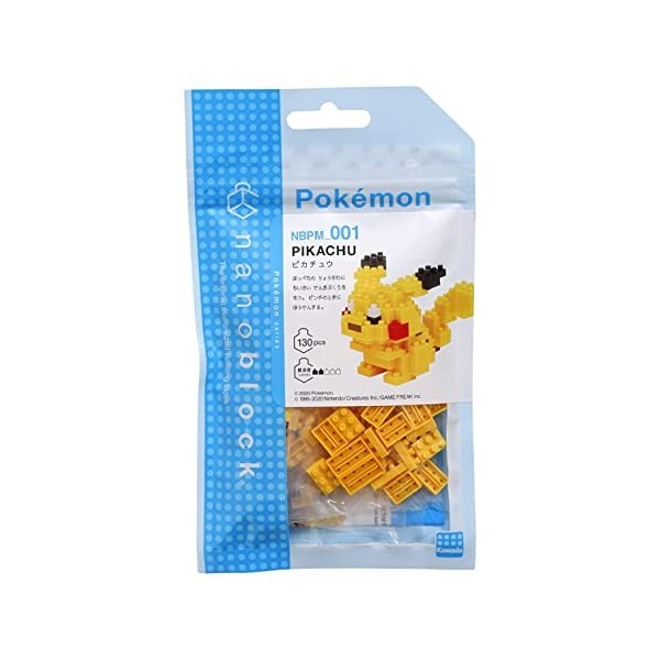 Nanoblock Pokemon Pikachu NBPM-001