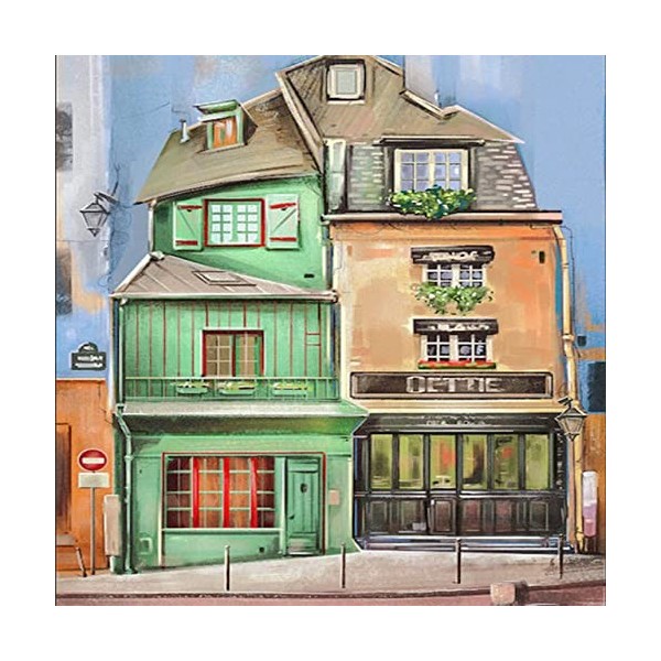 Puzzle 3D 5000 p - House,5000 Puzzle pour Adultes et Enfants Puzzle Adulte Puzzle 3D Décor À La Maison pour Le Moderne Art Mu