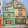 Puzzle 3D 5000 p - House,5000 Puzzle pour Adultes et Enfants Puzzle Adulte Puzzle 3D Décor À La Maison pour Le Moderne Art Mu