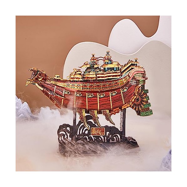 en Trois Dimensions Puzzle créatif Puzzle Jouet Qin Shi Mingyue véritable Mirage métal Assemblage modèle 3D Puzzle en Trois D