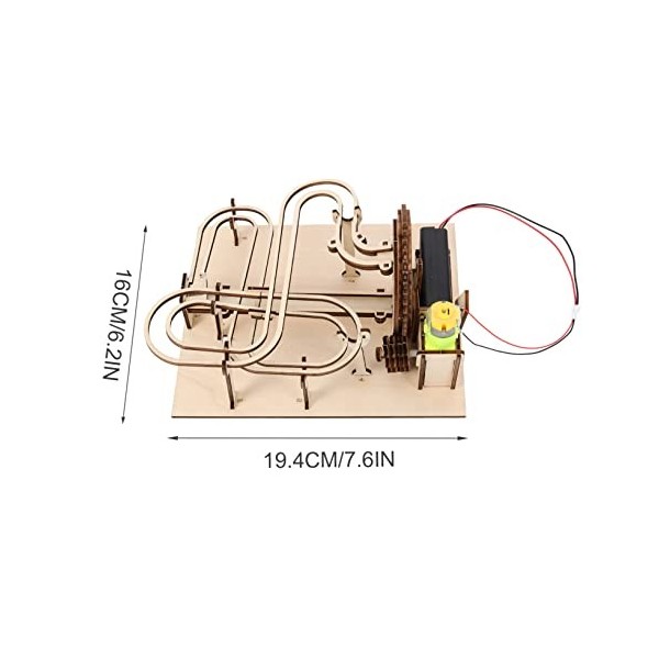 Totority 3 Ensembles Puzzle en Trois Dimensions Modèle Dartisanat en Bois Puzzles pour Adultes Kit De Bricolage pour Voiture