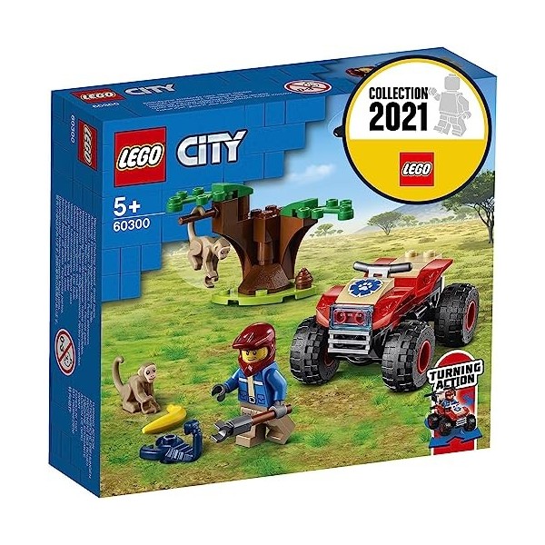 LEGO 60300 City Wildlife Le Quad de Sauvetage des Animaux Sauvages