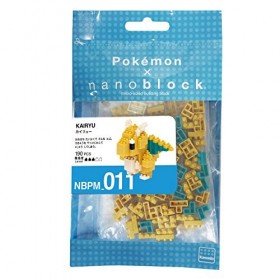 nanoblock NBPM011 Pokemon Dragonite, Colourful