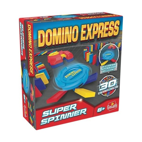 Domino Express - Super Spinner - Jeu de Construction - A partir de 6 Ans - Courses de Dominos - Deviens le Roi de La Cascade 